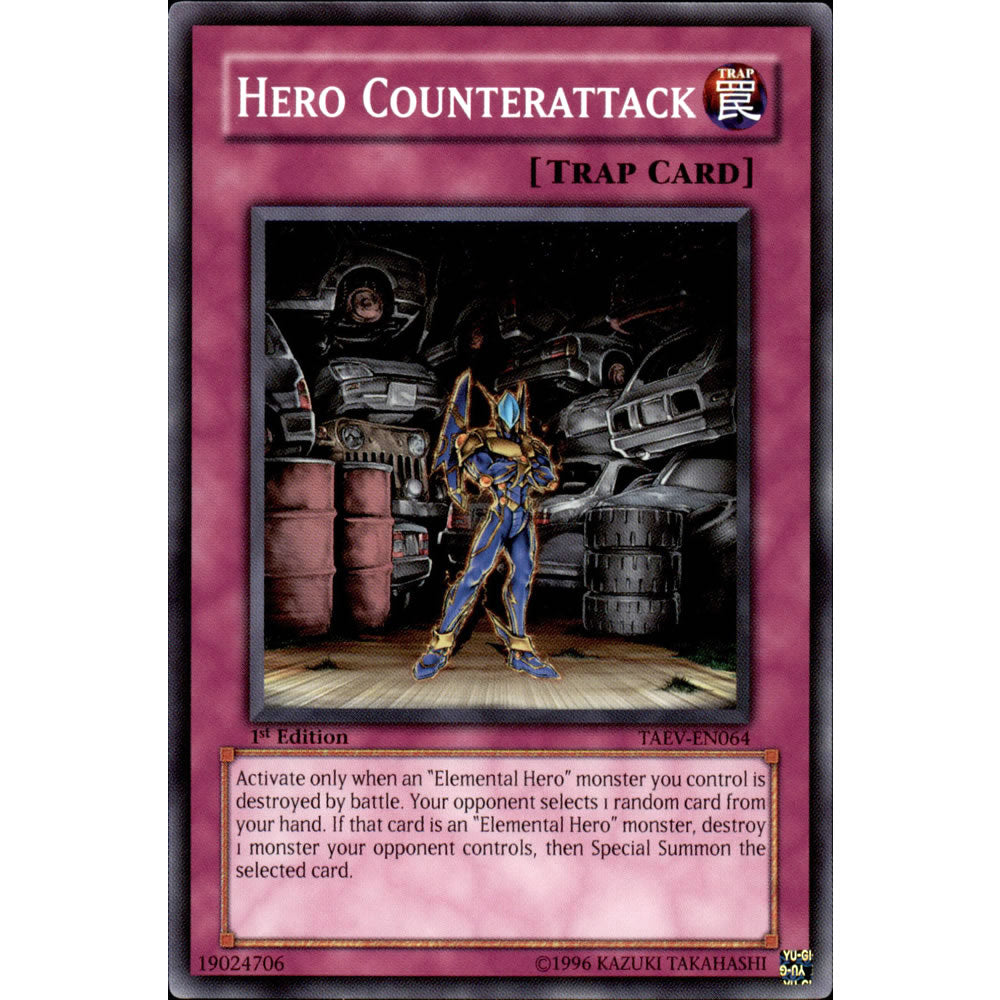 Hero Counterattack TAEV-EN064 Yu-Gi-Oh! Card from the Tactical Evolution Set