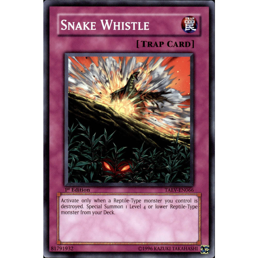 Snake Whistle TAEV-EN066 Yu-Gi-Oh! Card from the Tactical Evolution Set