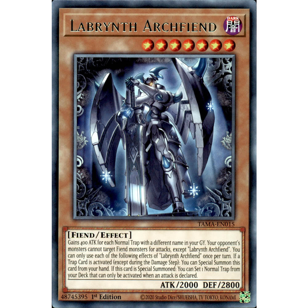 Labrynth Archfiend TAMA-EN015 Yu-Gi-Oh! Card from the Tactical Masters Set