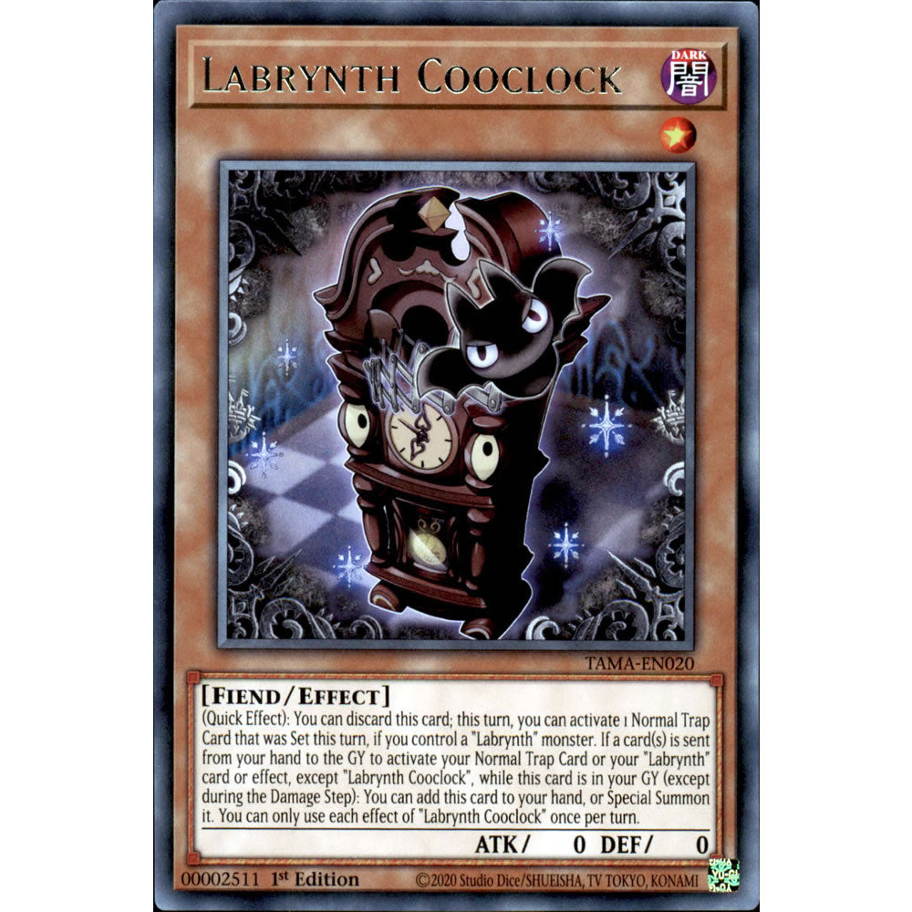 Labrynth Cooclock TAMA-EN020 Yu-Gi-Oh! Card from the Tactical Masters Set