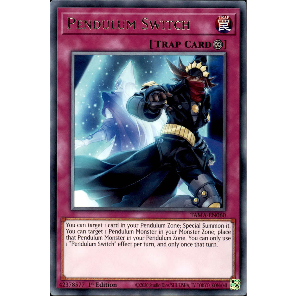 Pendulum Switch TAMA-EN060 Yu-Gi-Oh! Card from the Tactical Masters Set