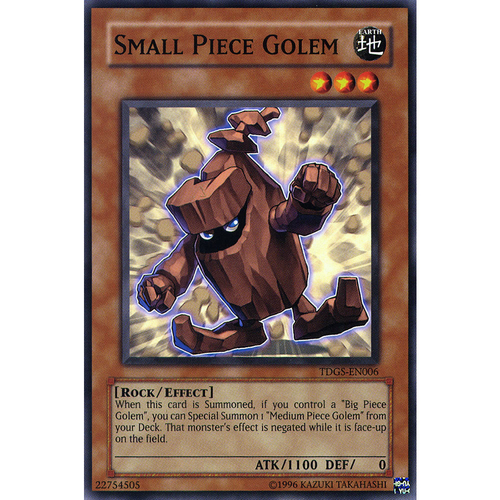 Small Piece Golem TDGS-EN006 Yu-Gi-Oh! Card from the The Duelist Genesis Set