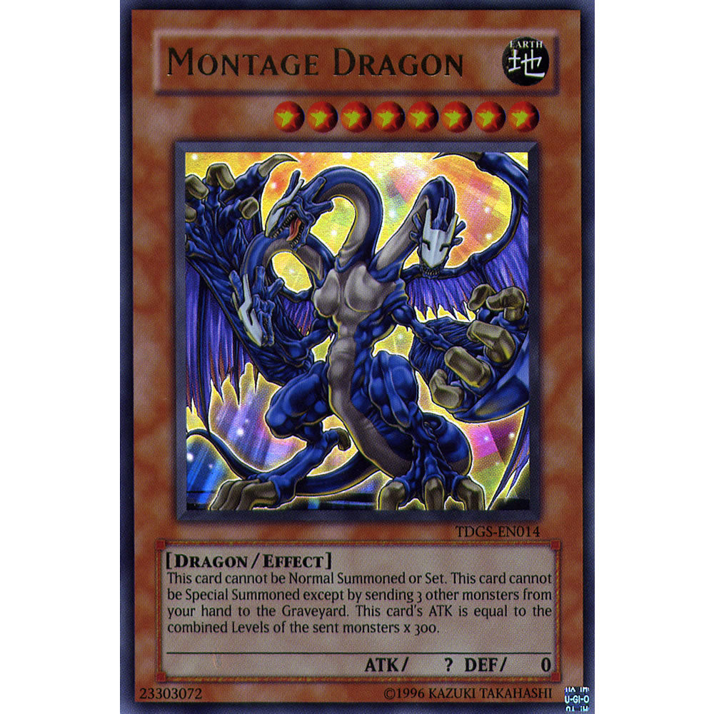 Montage Dragon TDGS-EN014 Yu-Gi-Oh! Card from the The Duelist Genesis Set