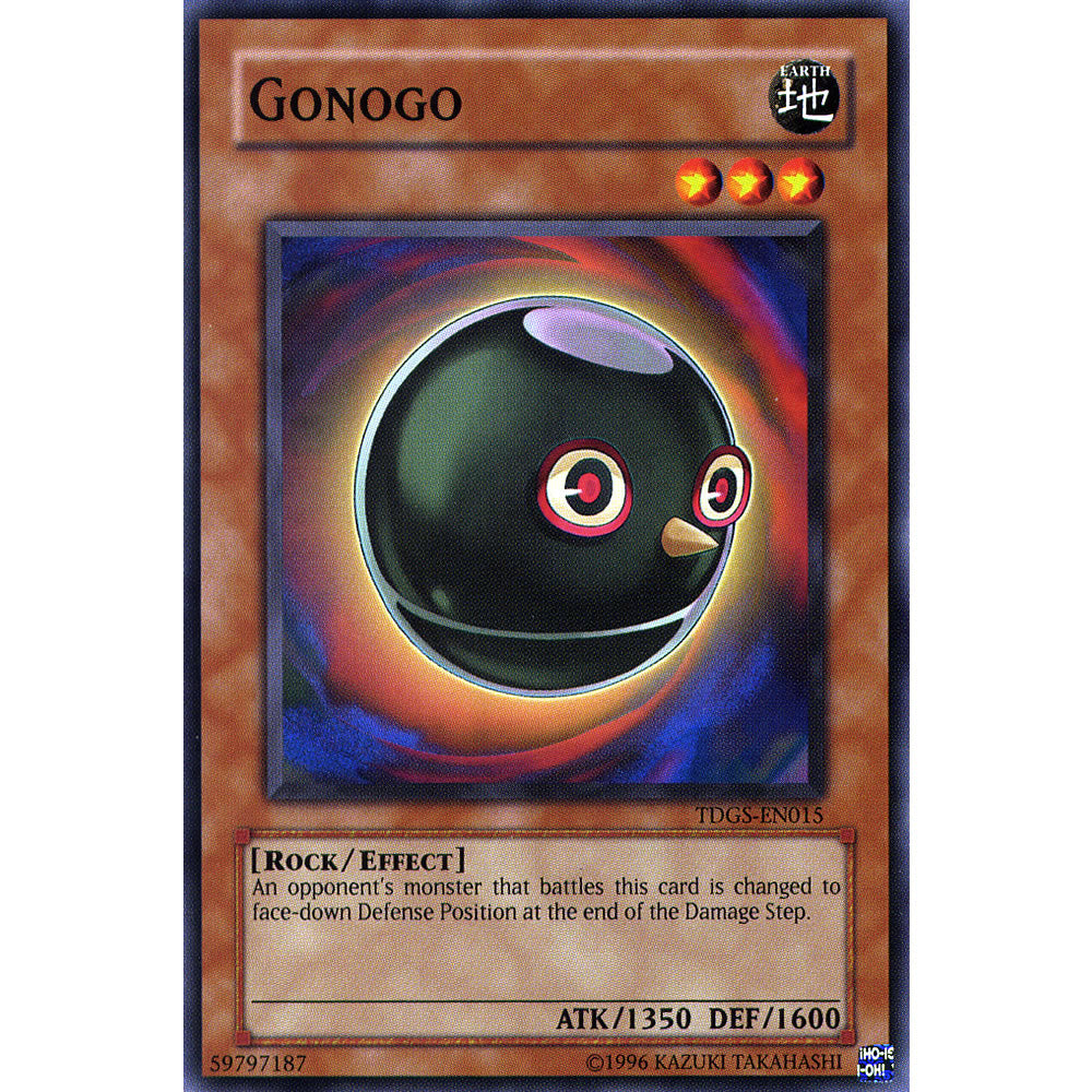 Gonogo TDGS-EN015 Yu-Gi-Oh! Card from the The Duelist Genesis Set