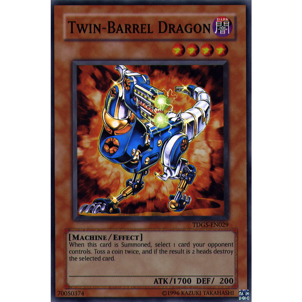 Twin-Barrel Dragon TDGS-EN029 Yu-Gi-Oh! Card from the The Duelist Genesis Set