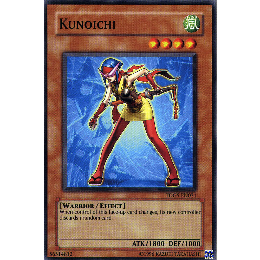 Kunoichi TDGS-EN031 Yu-Gi-Oh! Card from the The Duelist Genesis Set