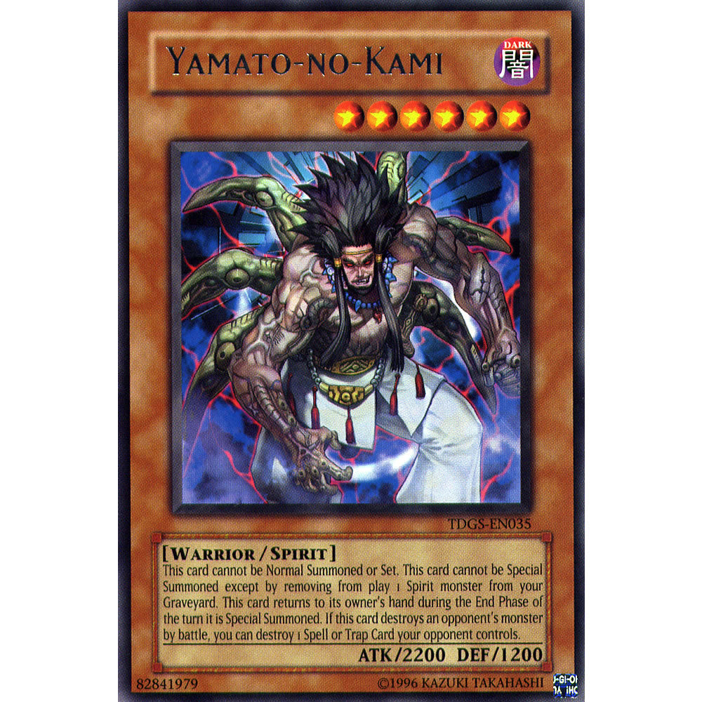 Yamato-No-Kami TDGS-EN035 Yu-Gi-Oh! Card from the The Duelist Genesis Set