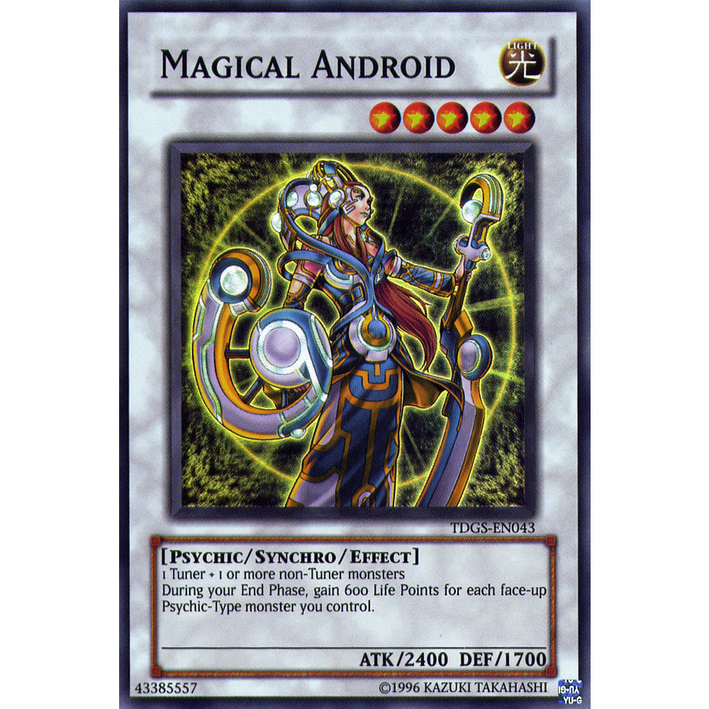 Magical Android TDGS-EN043 Yu-Gi-Oh! Card from the The Duelist Genesis Set