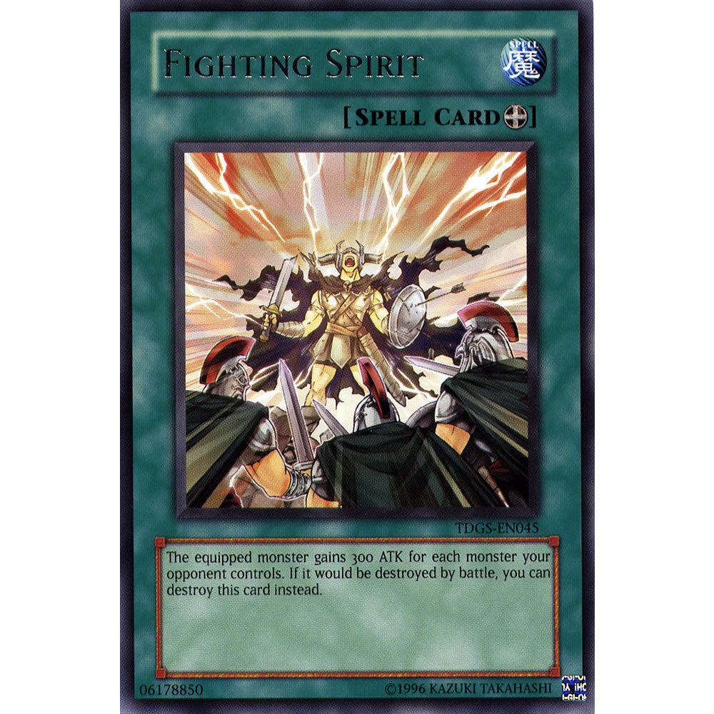 Fighting Spirit TDGS-EN045 Yu-Gi-Oh! Card from the The Duelist Genesis Set