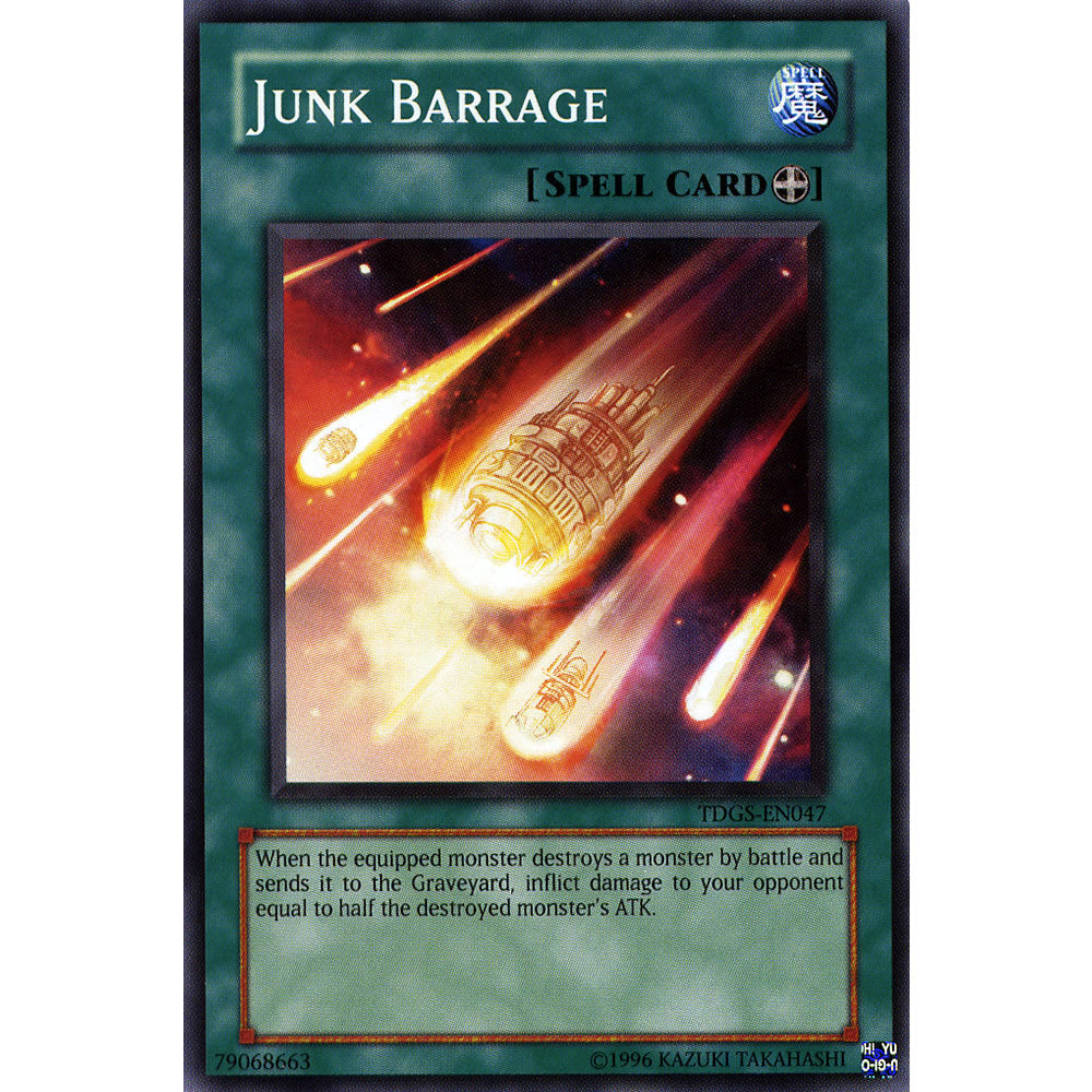 Junk Barrage TDGS-EN047 Yu-Gi-Oh! Card from the The Duelist Genesis Set
