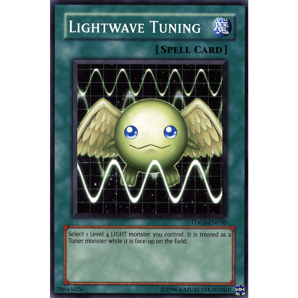 Lightwave Tuning TDGS-EN050 Yu-Gi-Oh! Card from the The Duelist Genesis Set