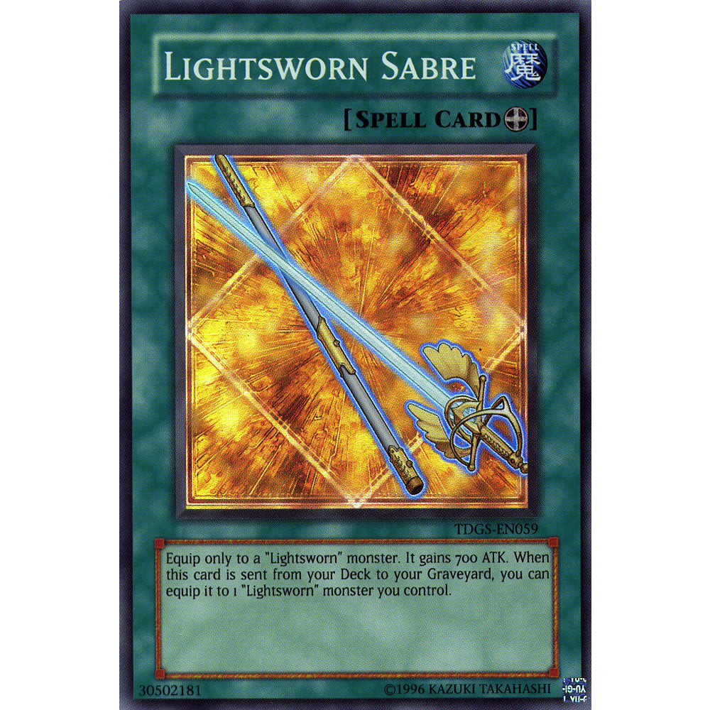 Lightsworn Sabre TDGS-EN059 Yu-Gi-Oh! Card from the The Duelist Genesis Set