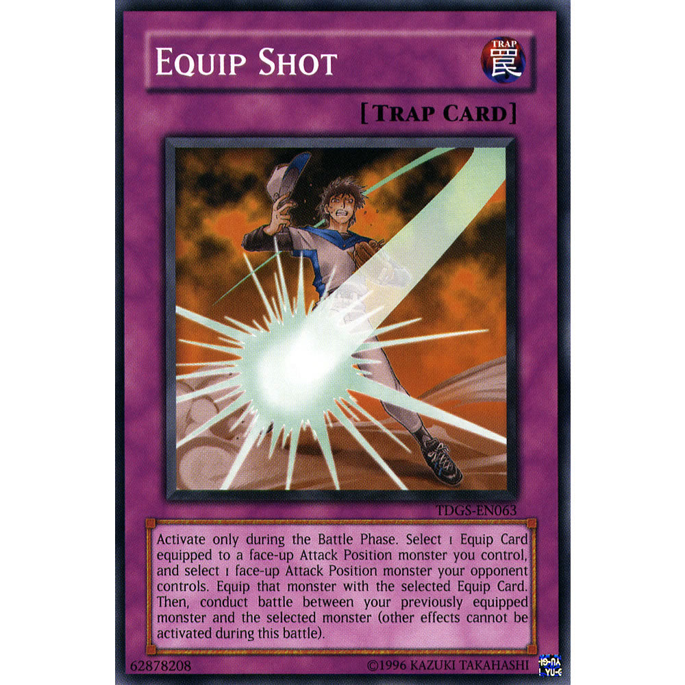 Equip Shot TDGS-EN063 Yu-Gi-Oh! Card from the The Duelist Genesis Set