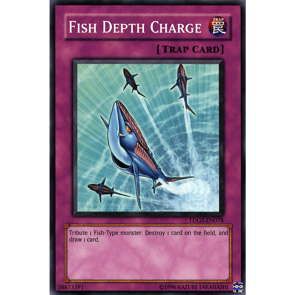 Fish Depth Charge TDGS-EN078 Yu-Gi-Oh! Card from the The Duelist Genesis Set