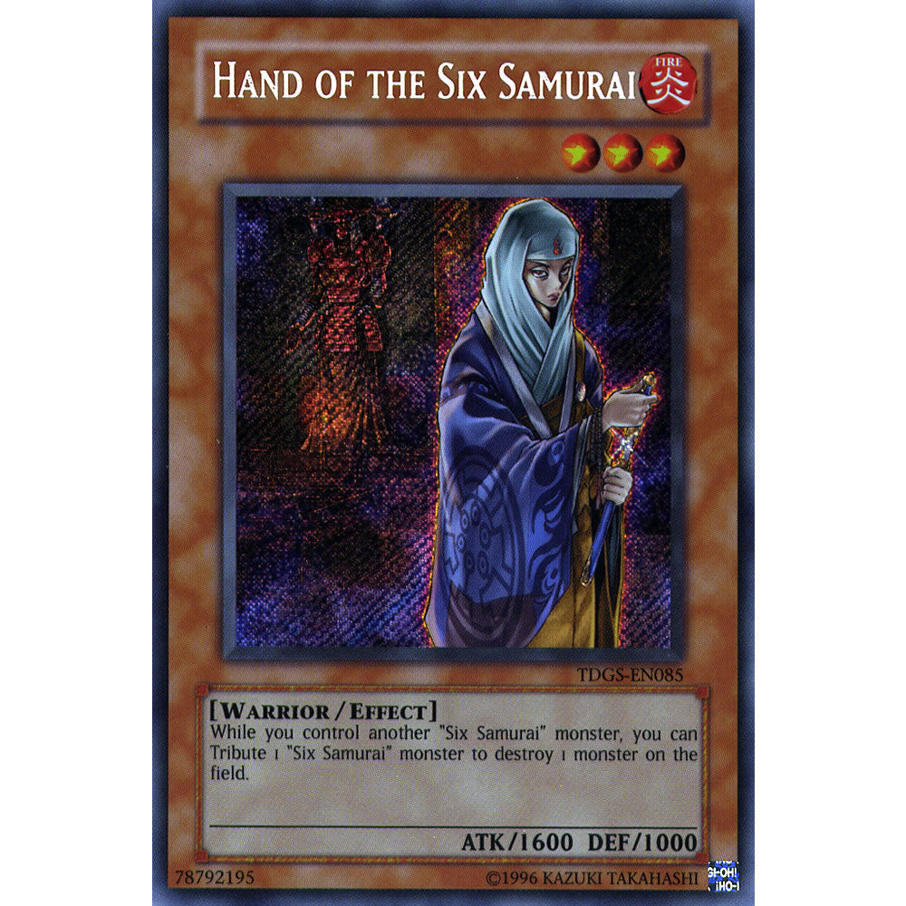 Hand of the Six Samurai TDGS-EN085 Yu-Gi-Oh! Card from the The Duelist Genesis Set