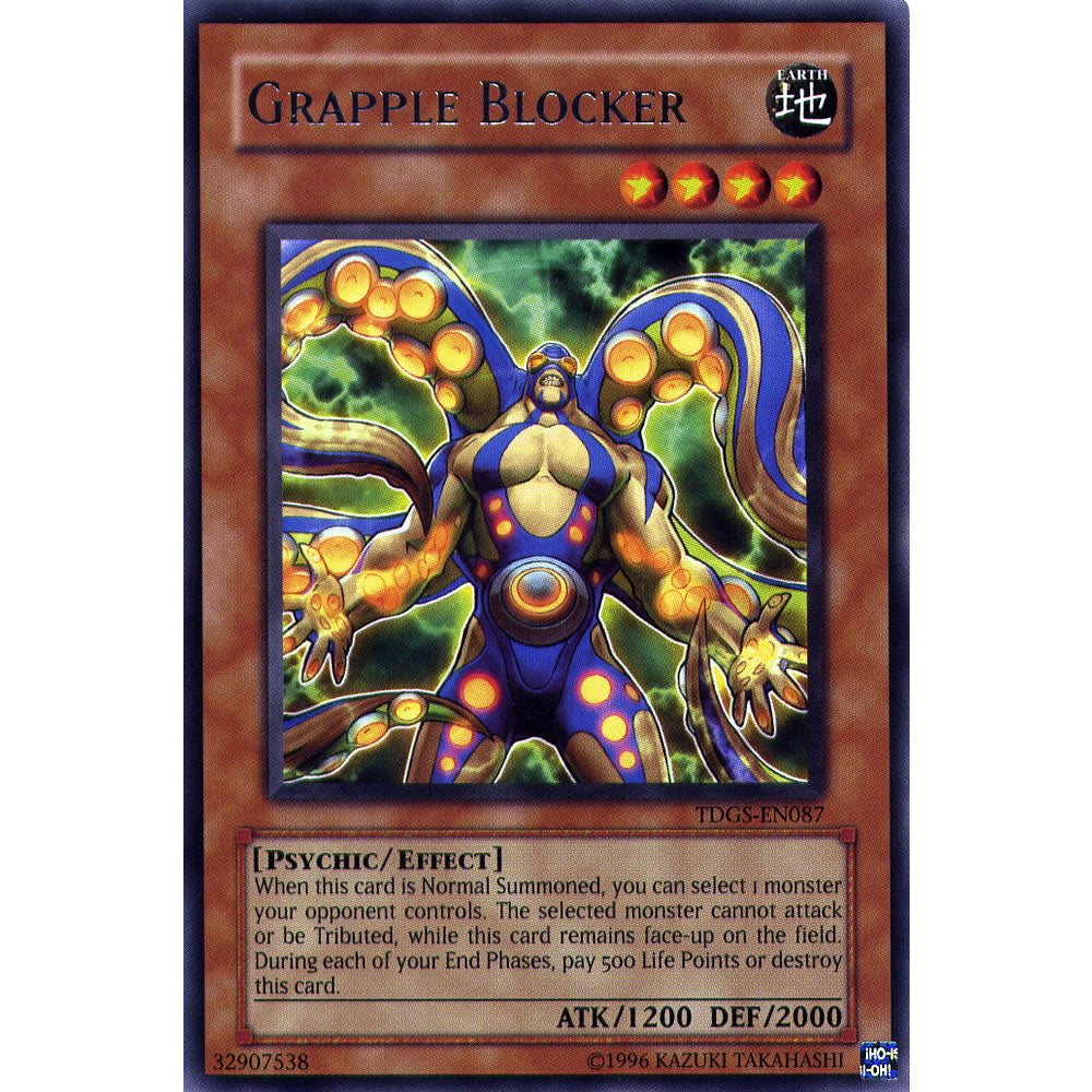 Grapple Blocker TDGS-EN087 Yu-Gi-Oh! Card from the The Duelist Genesis Set