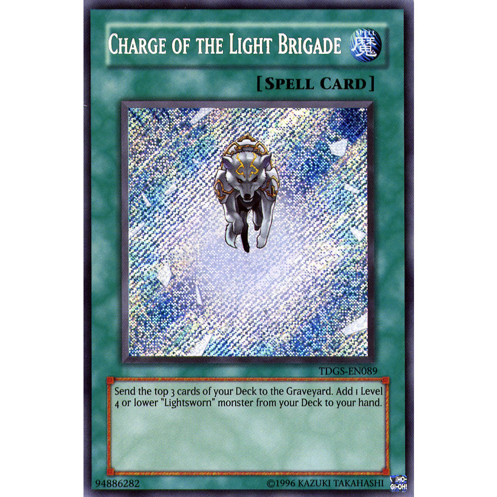 Charge of the Light Brigade TDGS-EN089 Yu-Gi-Oh! Card from the The Duelist Genesis Set