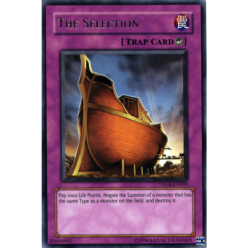 The Selection TDGS-EN093 Yu-Gi-Oh! Card from the The Duelist Genesis Set