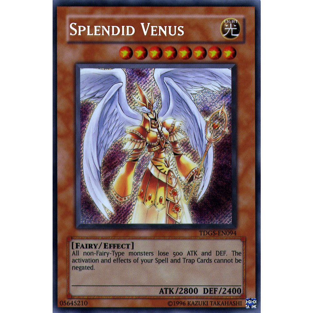 Splendid Venus TDGS-EN094 Yu-Gi-Oh! Card from the The Duelist Genesis Set
