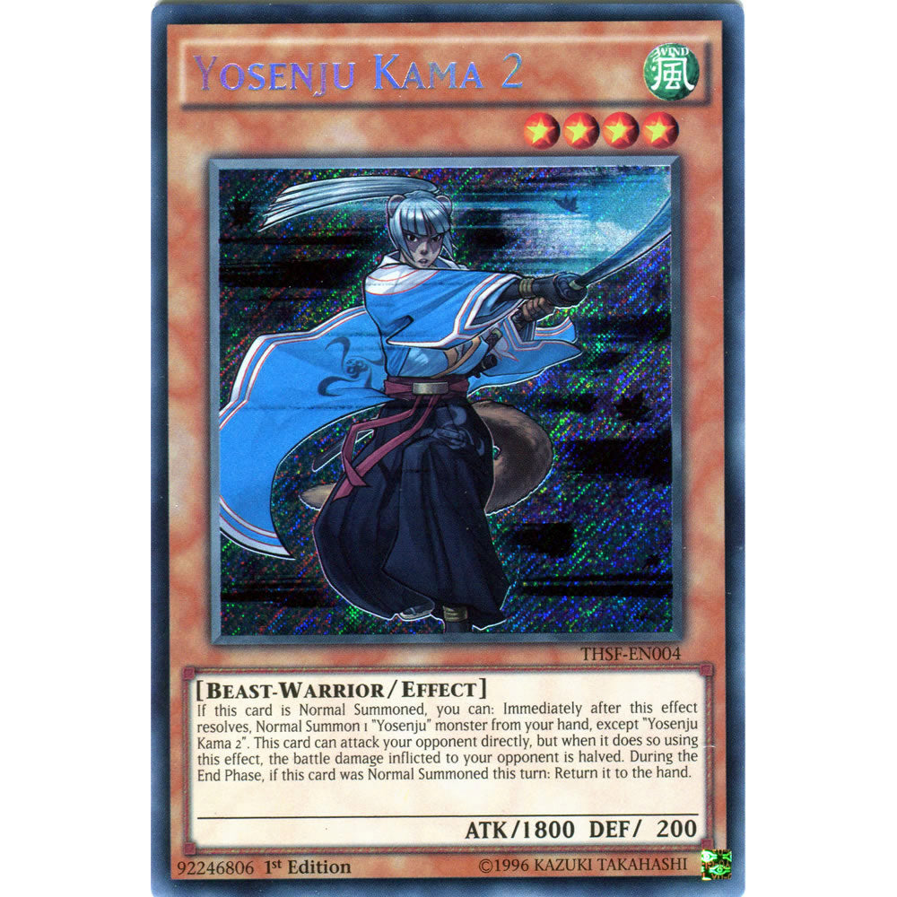 Yosenju Kama 2 THSF-EN004 Yu-Gi-Oh! Card from the The Secret Forces  Set