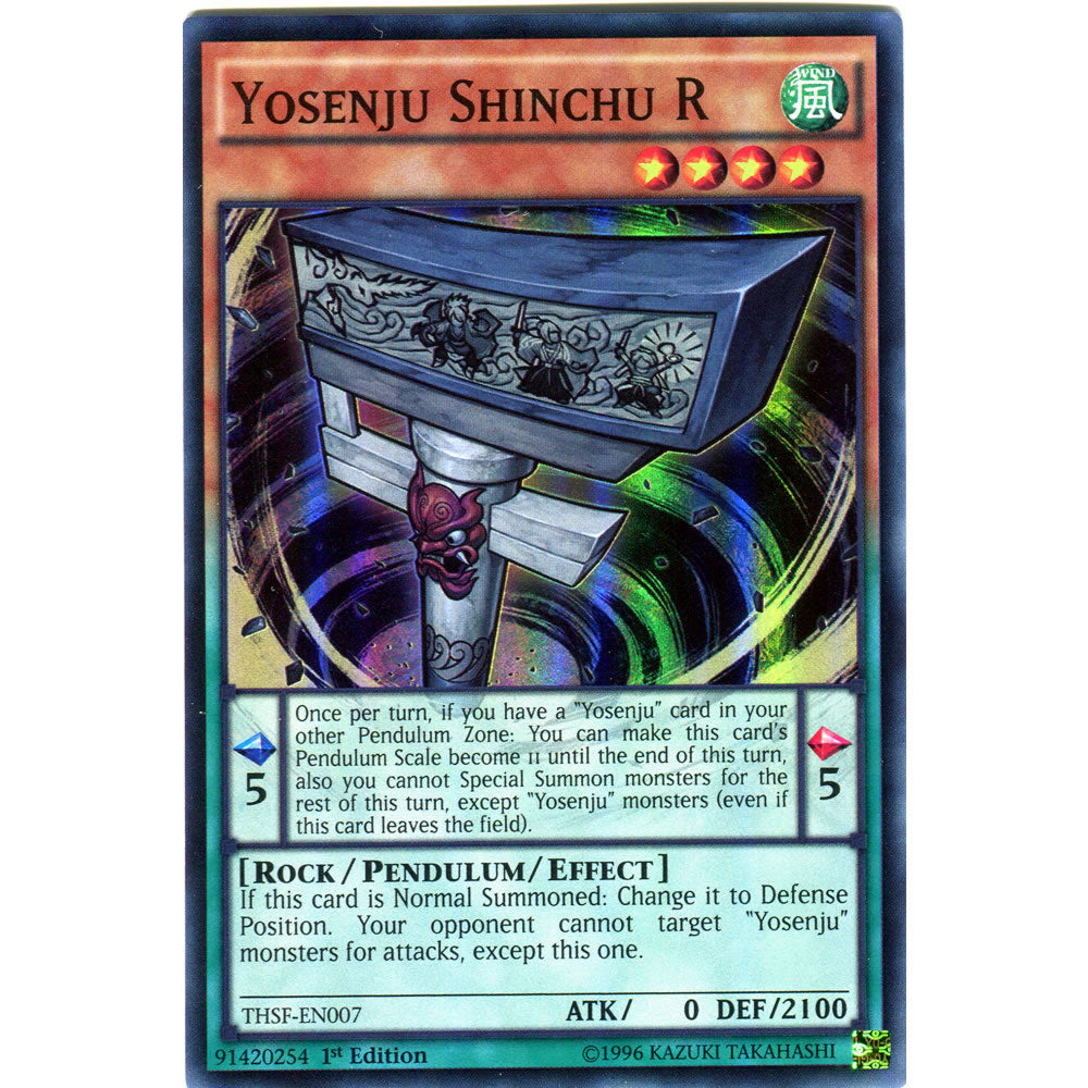 Yosenju Shinchu R THSF-EN007 Yu-Gi-Oh! Card from the The Secret Forces  Set