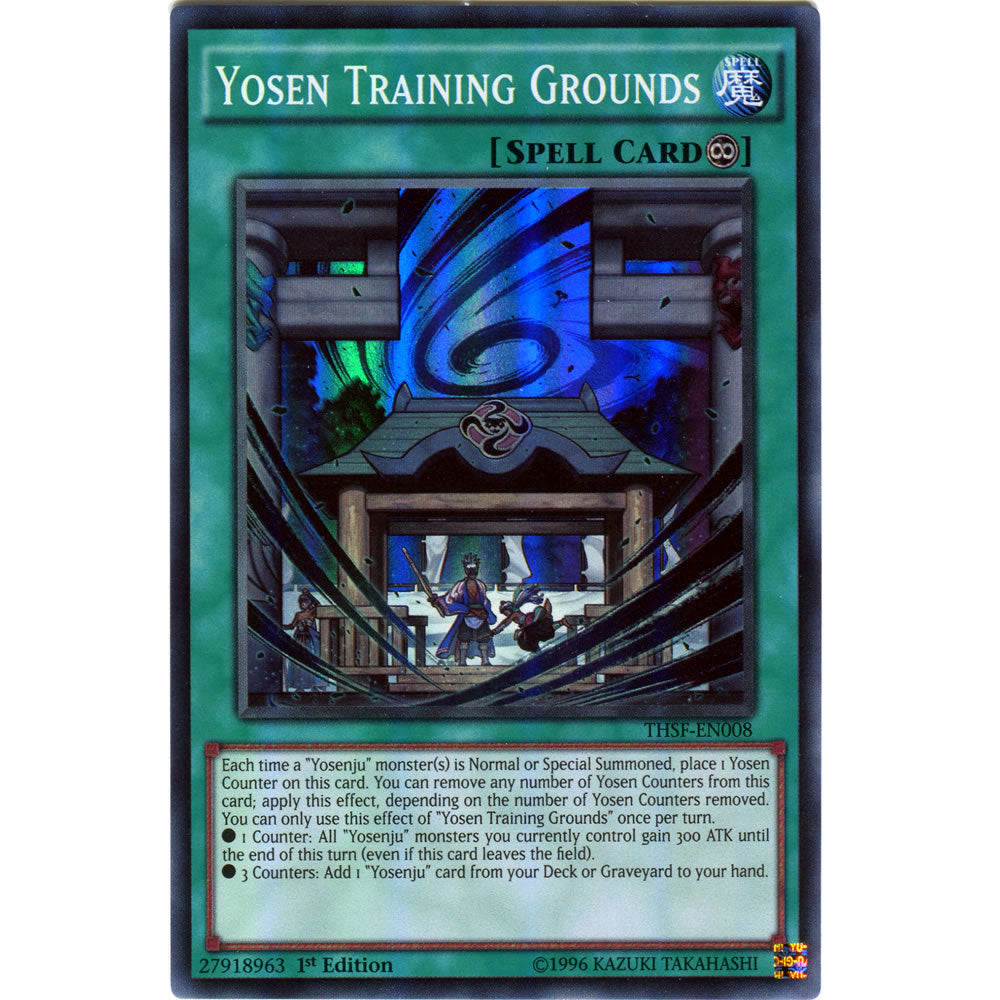 Yosen Training Grounds THSF-EN008 Yu-Gi-Oh! Card from the The Secret Forces  Set