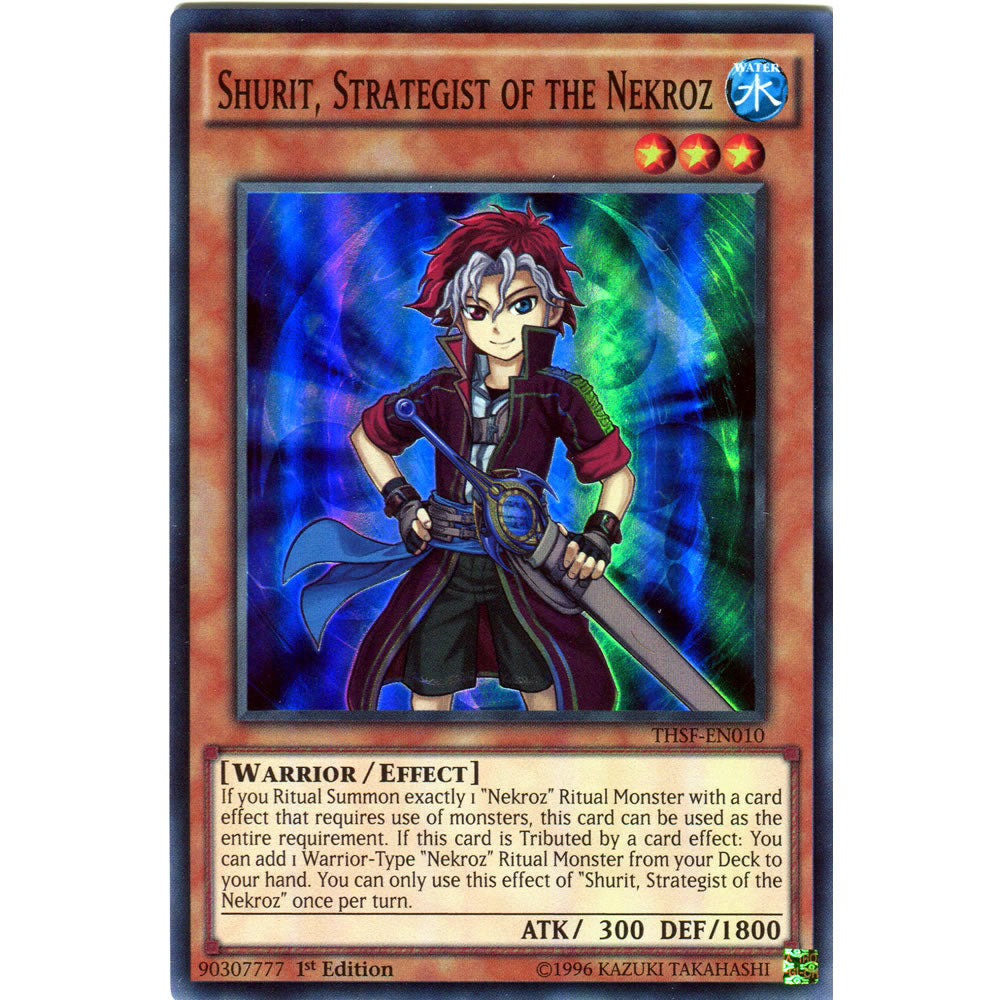 Shurit, Strategist of the Nekroz THSF-EN010 Yu-Gi-Oh! Card from the The Secret Forces  Set
