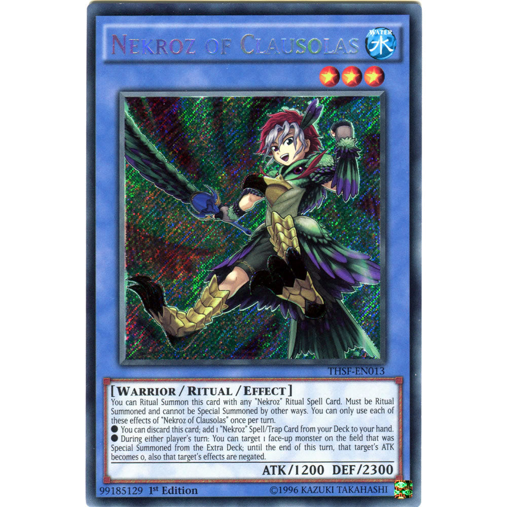 Nekroz of Clausolas THSF-EN013 Yu-Gi-Oh! Card from the The Secret Forces  Set