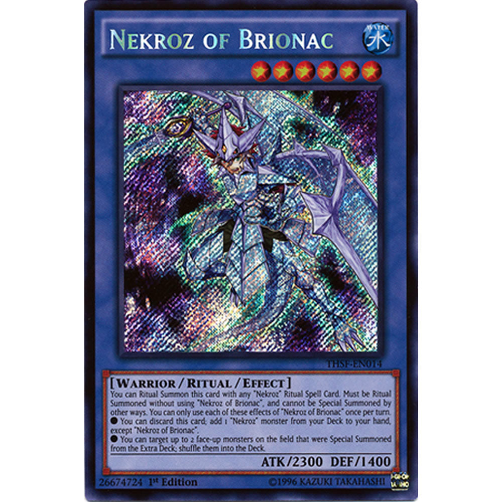 Nekroz of Brionac THSF-EN014 Yu-Gi-Oh! Card from the The Secret Forces  Set