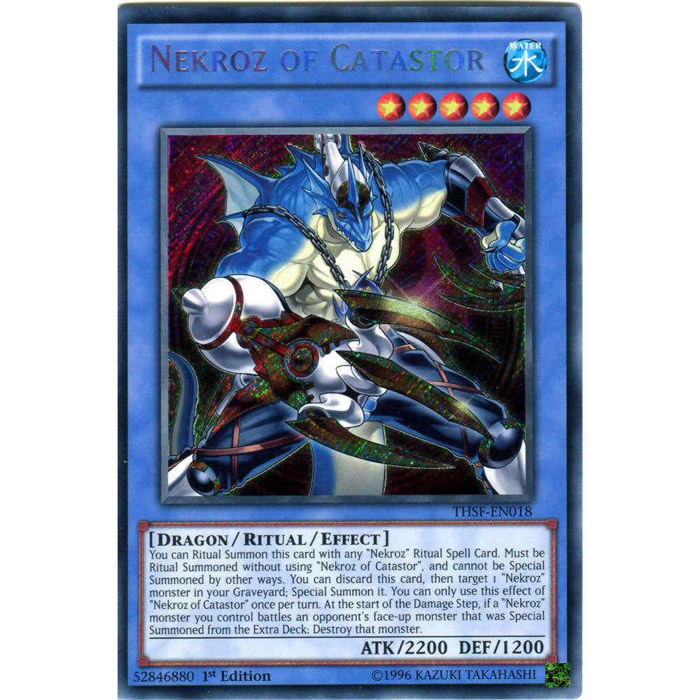 Nekroz of Catastor THSF-EN018 Yu-Gi-Oh! Card from the The Secret Forces  Set