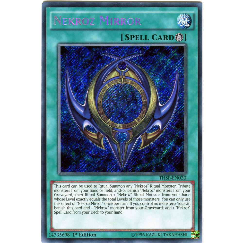 Nekroz Mirror THSF-EN020 Yu-Gi-Oh! Card from the The Secret Forces  Set