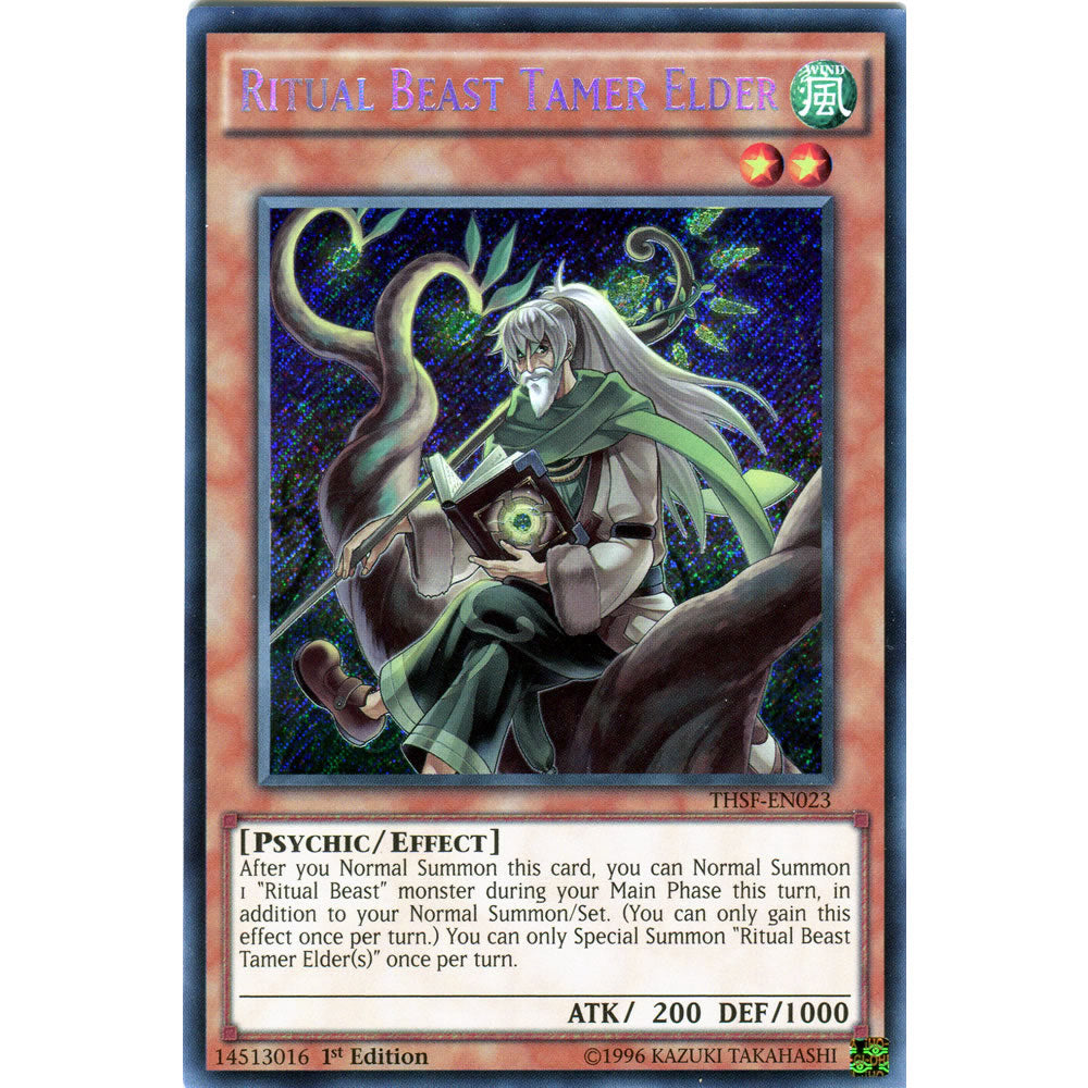 Ritual Beast Tamer Elder THSF-EN023 Yu-Gi-Oh! Card from the The Secret Forces  Set
