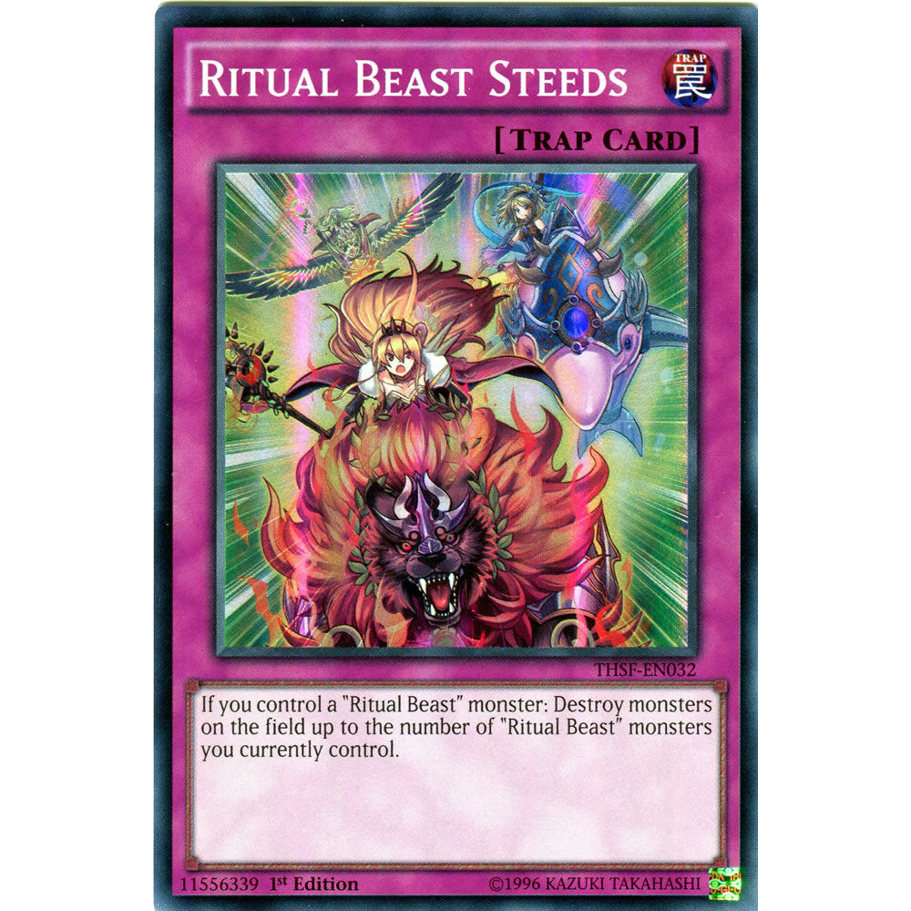 Ritual Beast Steeds THSF-EN032 Yu-Gi-Oh! Card from the The Secret Forces  Set