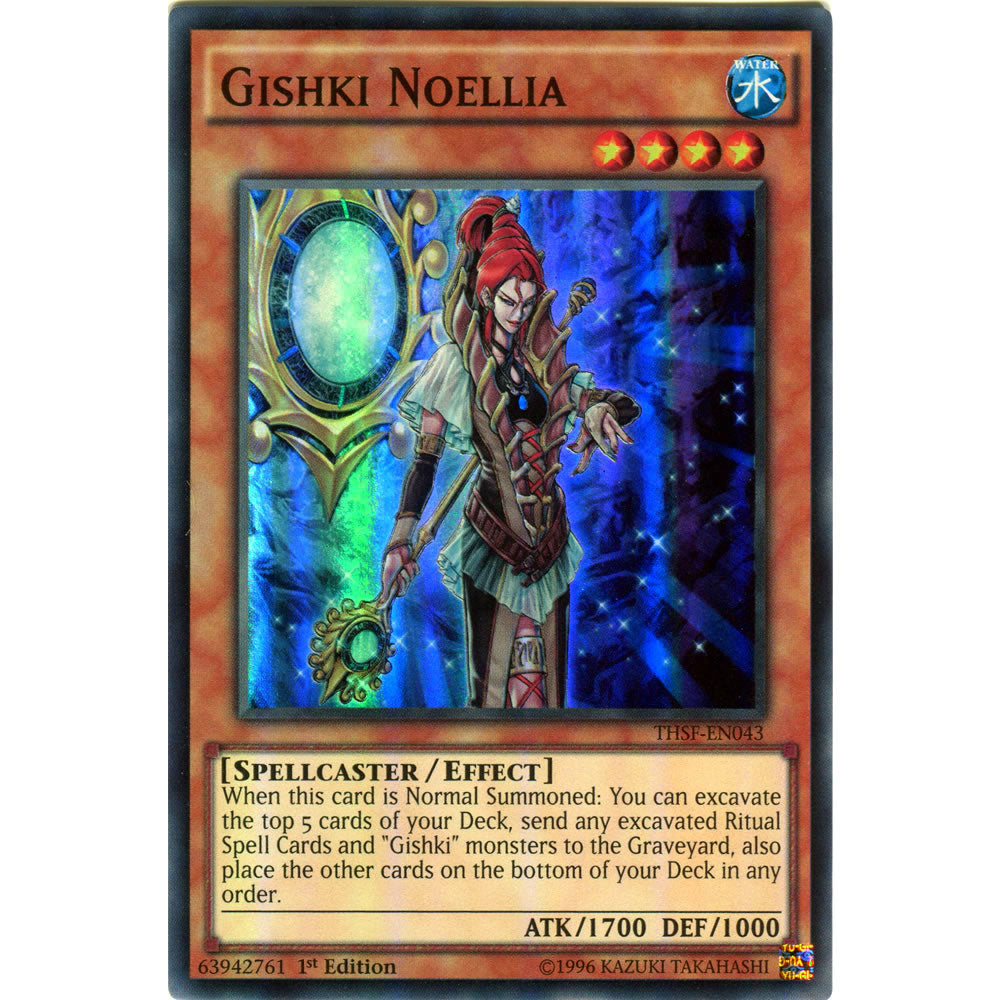 Gishki Noellia THSF-EN043 Yu-Gi-Oh! Card from the The Secret Forces  Set