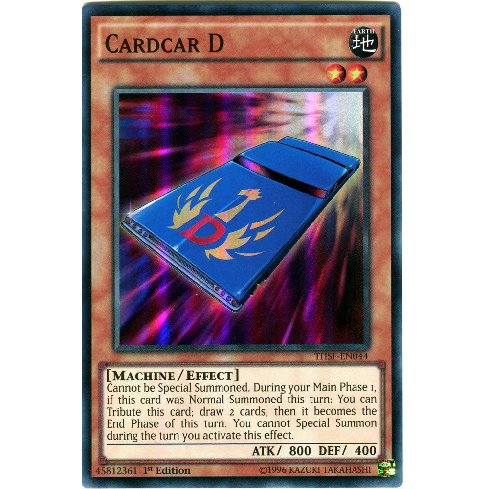 Cardcar D THSF-EN044 Yu-Gi-Oh! Card from the The Secret Forces  Set