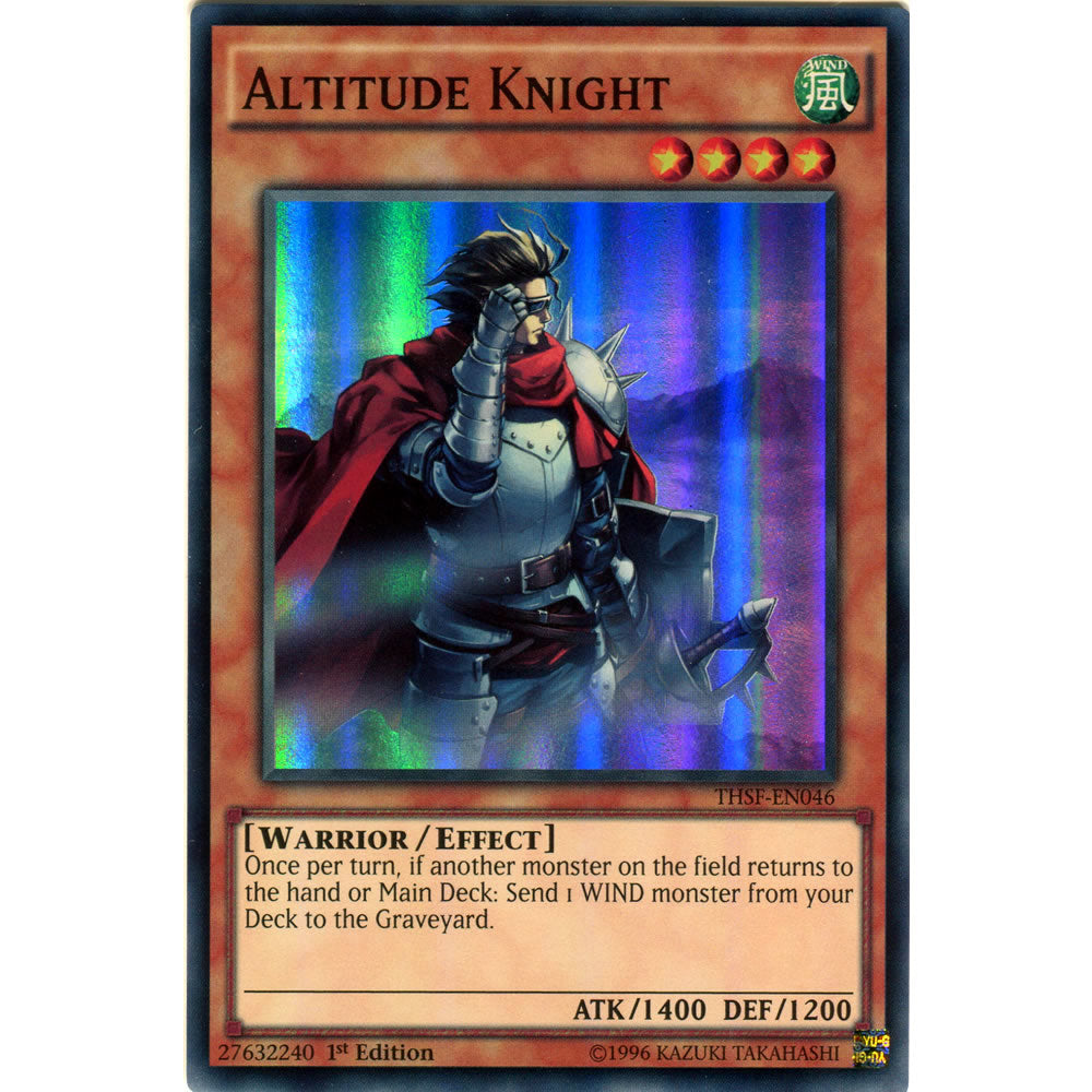 Altitude Knight THSF-EN046 Yu-Gi-Oh! Card from the The Secret Forces  Set