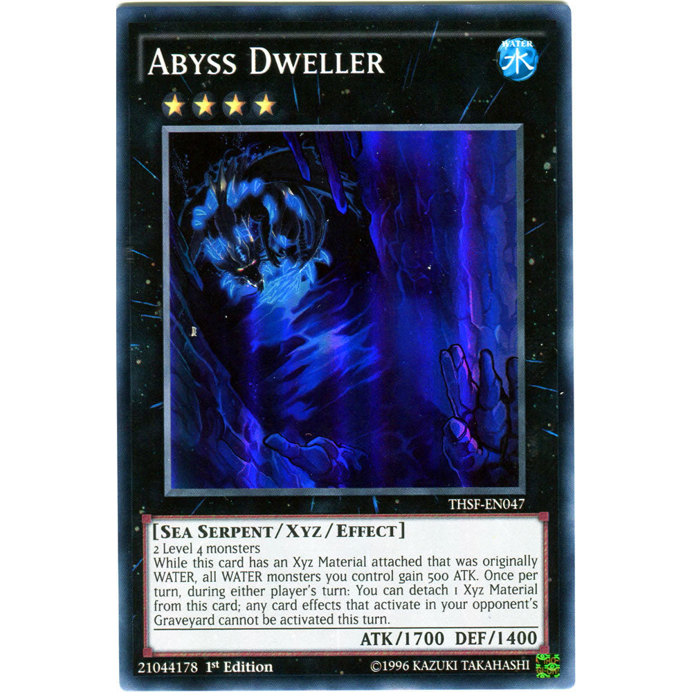 Abyss Dweller THSF-EN047 Yu-Gi-Oh! Card from the The Secret Forces  Set