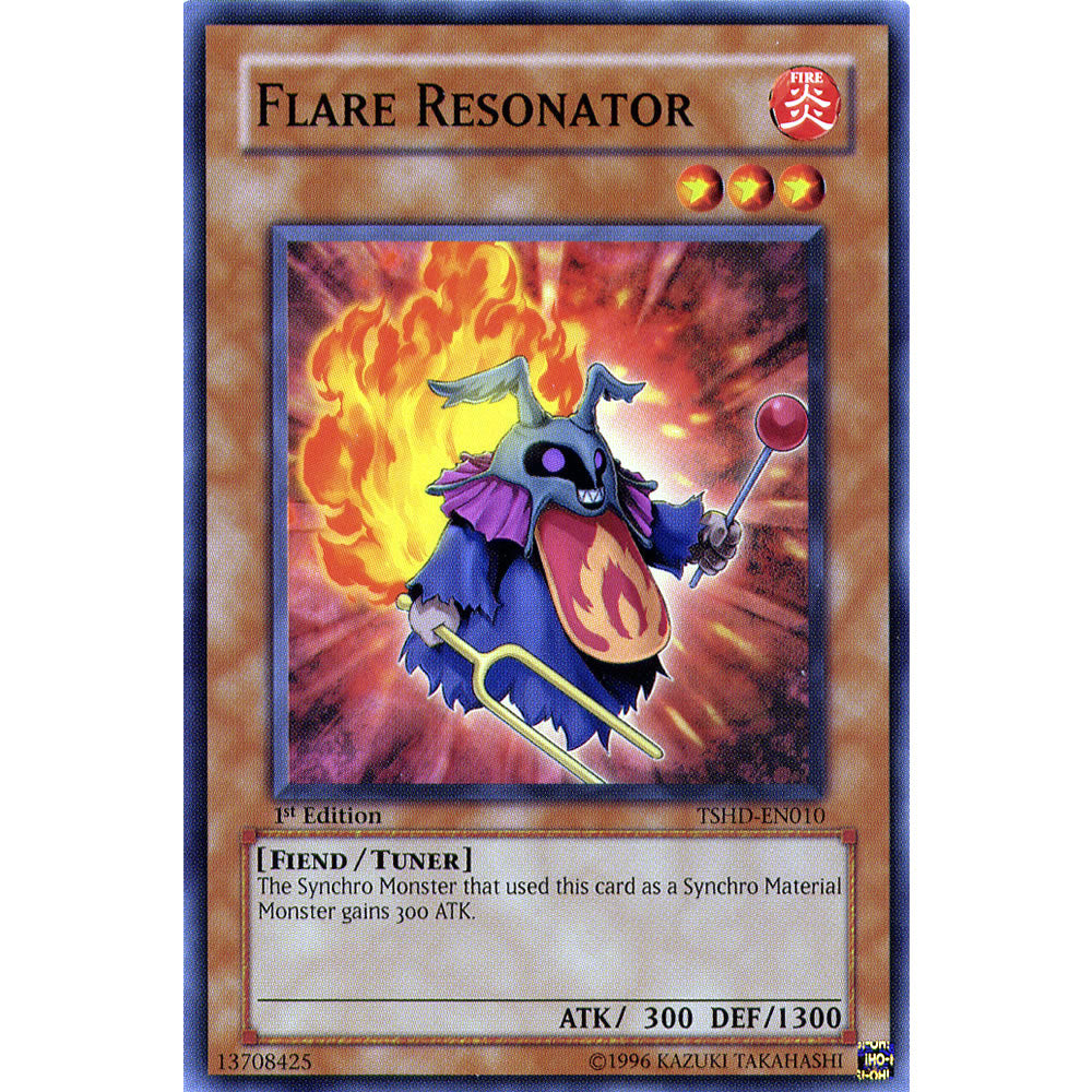 Flare Resonator TSHD-EN010 Yu-Gi-Oh! Card from the The Shining Darkness Set