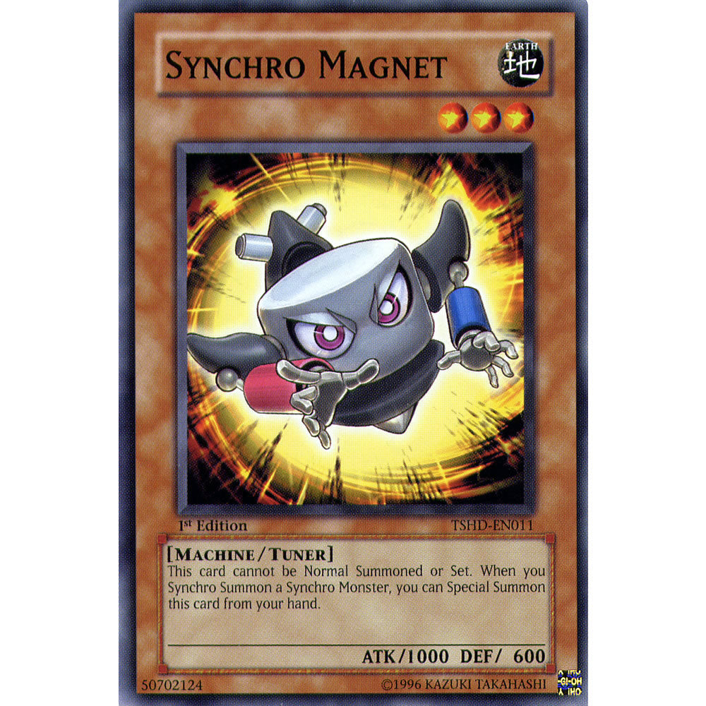 Synchro Magnet TSHD-EN011 Yu-Gi-Oh! Card from the The Shining Darkness Set