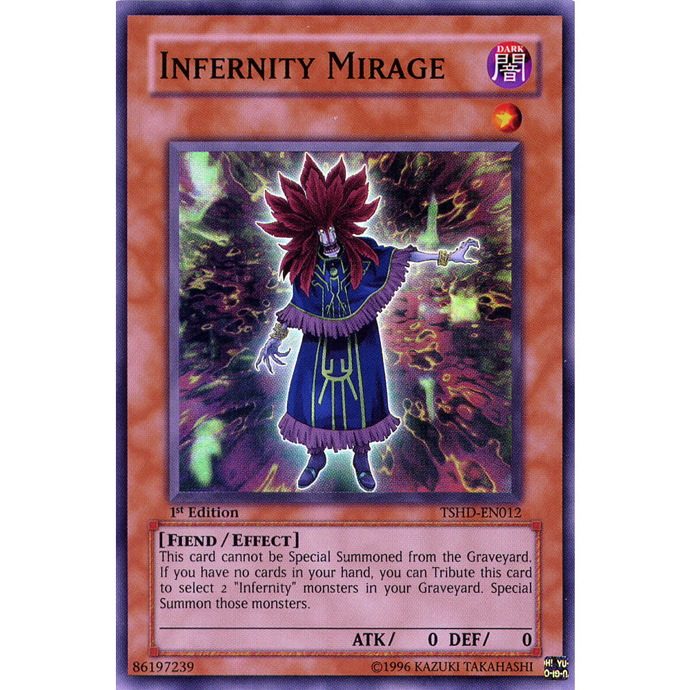 Infernity Mirage TSHD-EN012 Yu-Gi-Oh! Card from the The Shining Darkness Set