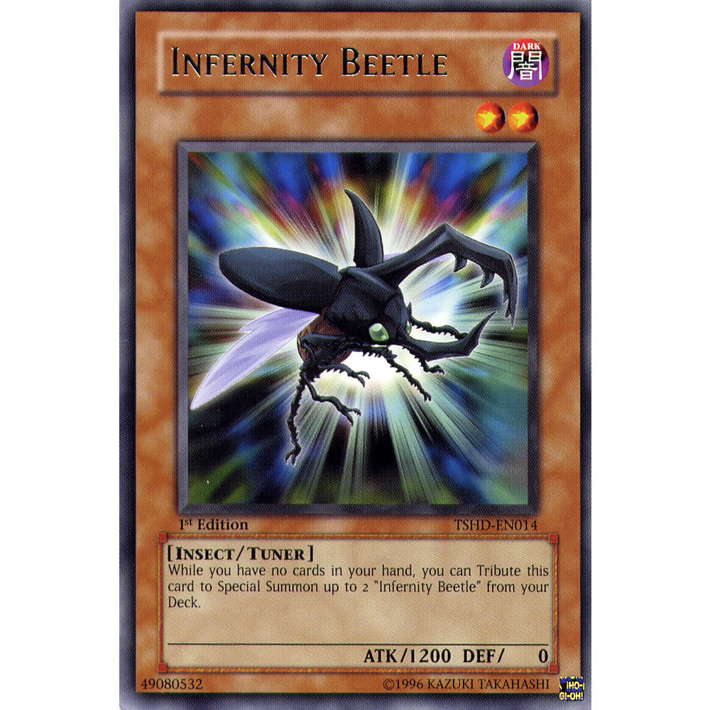 Infernity Beetle TSHD-EN014 Yu-Gi-Oh! Card from the The Shining Darkness Set