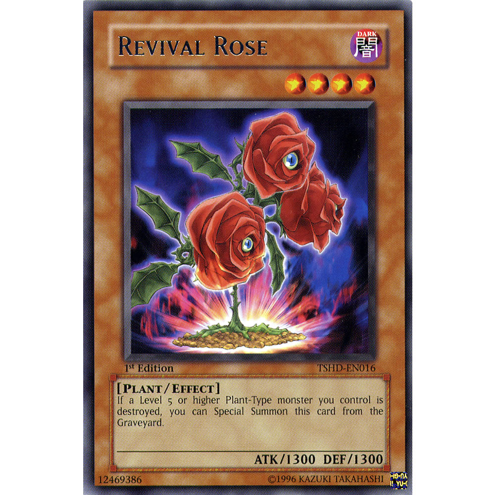 Revival Rose TSHD-EN016 Yu-Gi-Oh! Card from the The Shining Darkness Set
