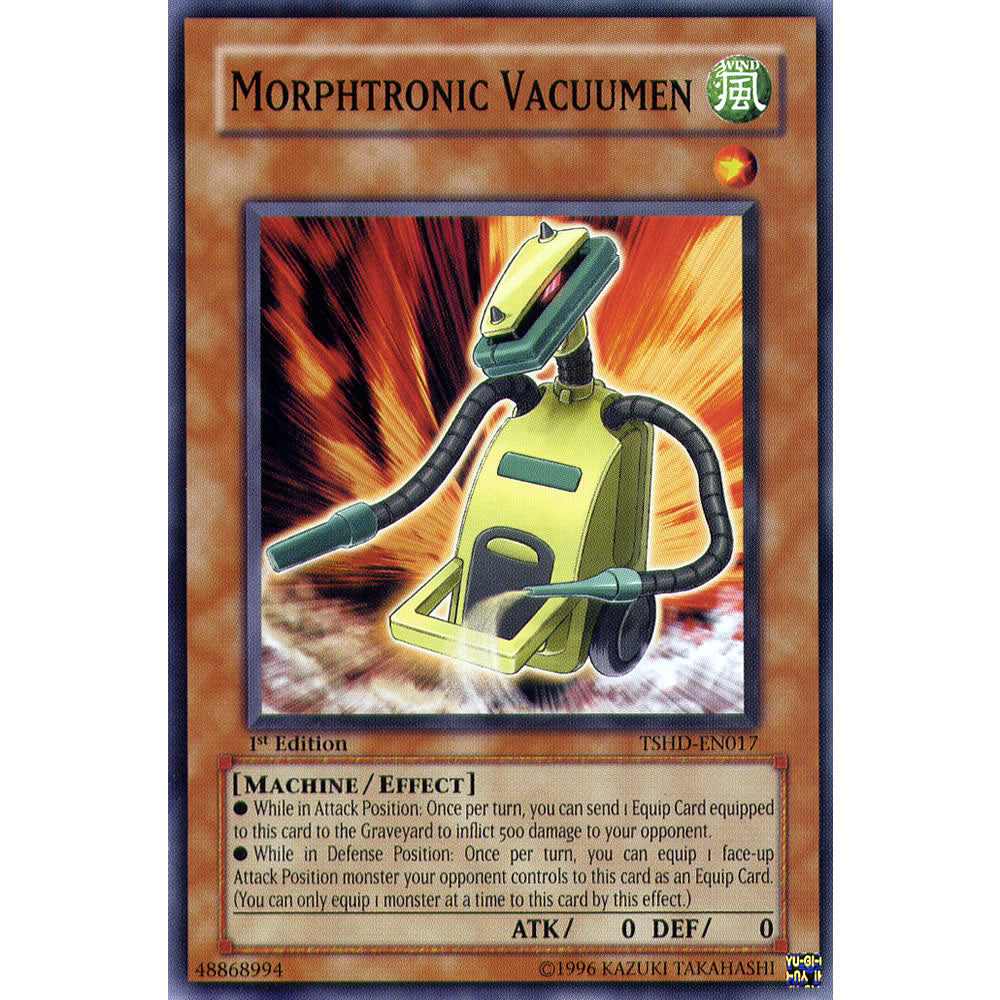 Morphtronic Vacuumen TSHD-EN017 Yu-Gi-Oh! Card from the The Shining Darkness Set