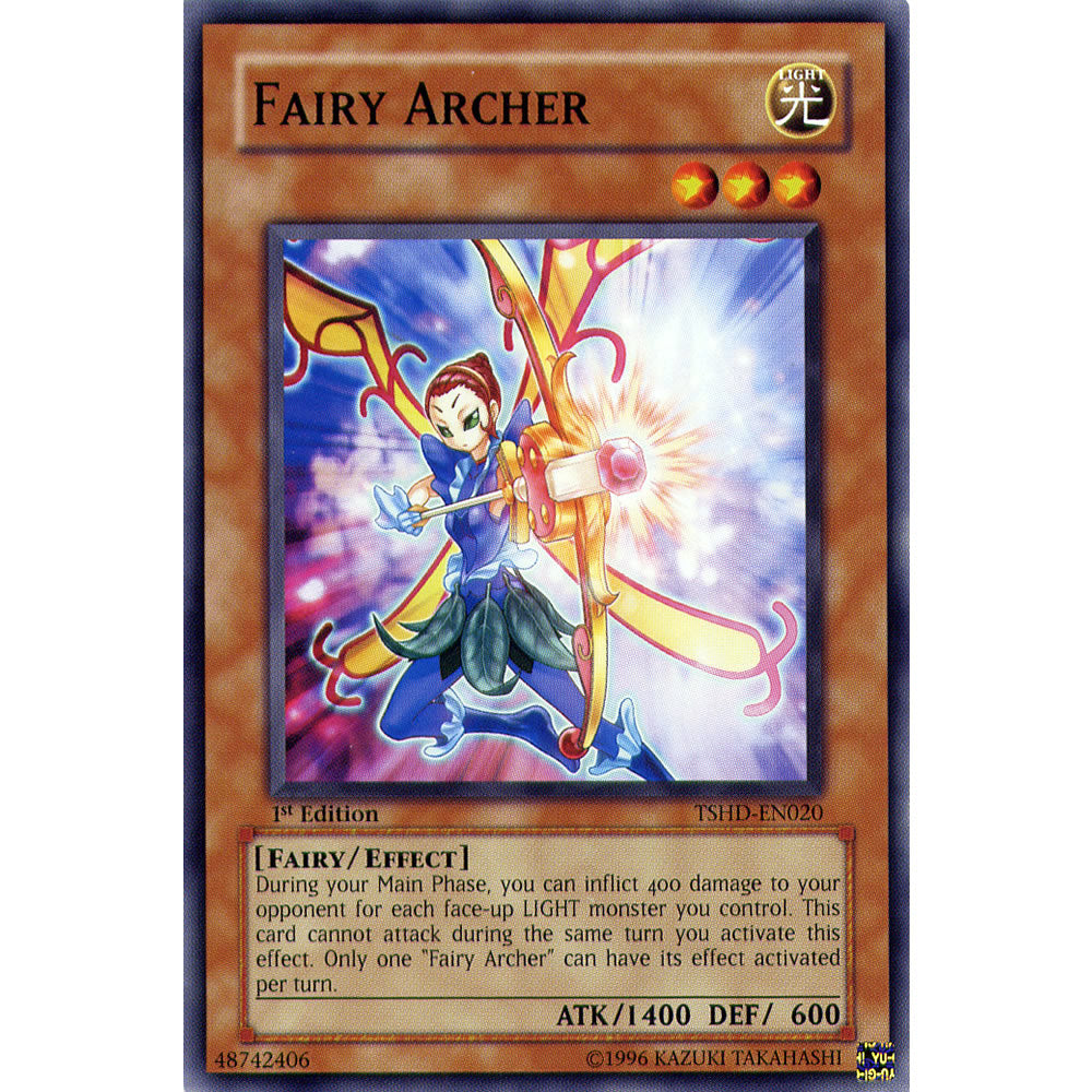Fairy Archer TSHD-EN020 Yu-Gi-Oh! Card from the The Shining Darkness Set