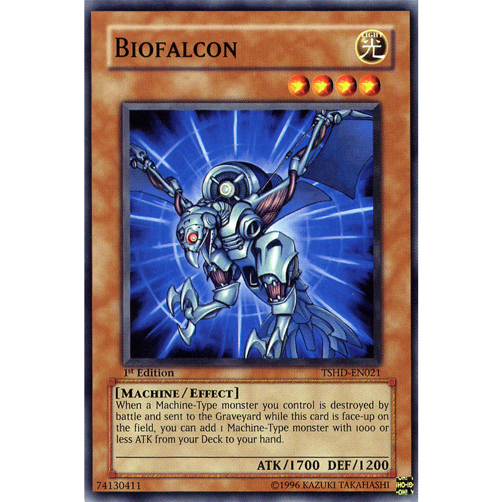 Biofalcon TSHD-EN021 Yu-Gi-Oh! Card from the The Shining Darkness Set