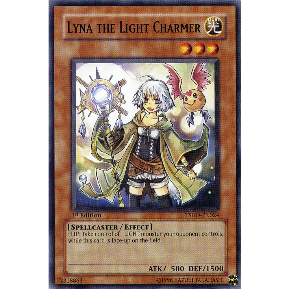 Lyna The Light Charmer TSHD-EN024 Yu-Gi-Oh! Card from the The Shining Darkness Set