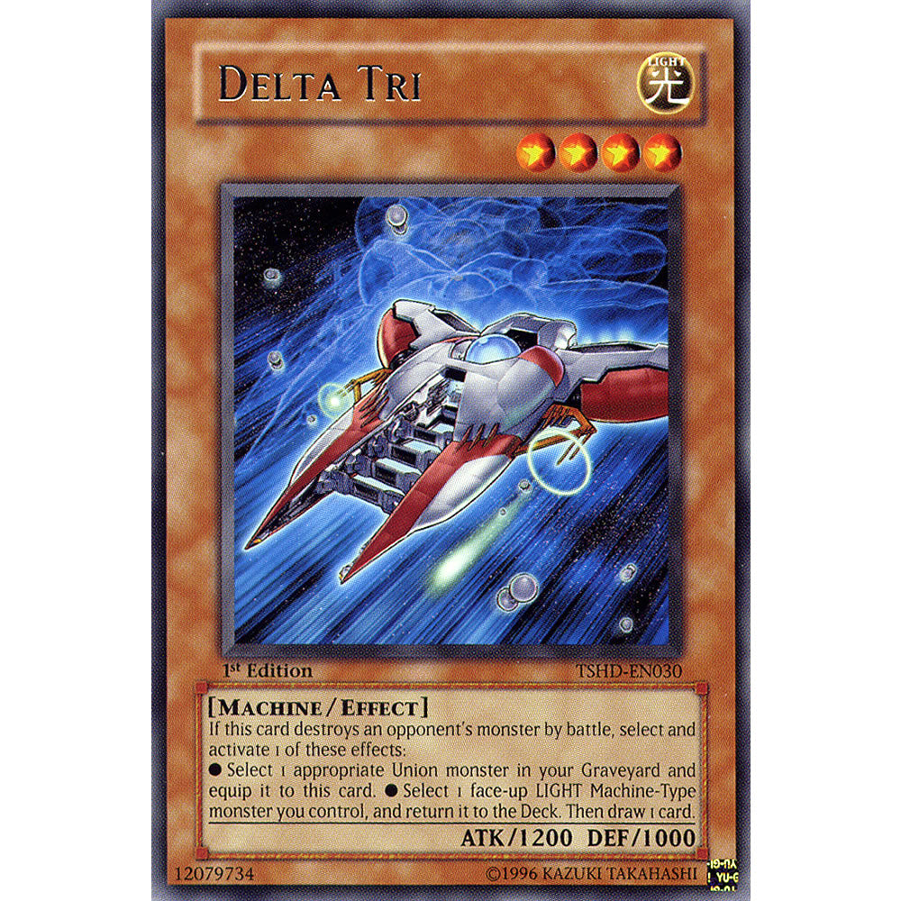 Delta Tri TSHD-EN030 Yu-Gi-Oh! Card from the The Shining Darkness Set
