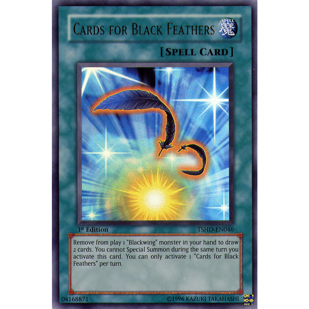 Cards for Black Feathers TSHD-EN046 Yu-Gi-Oh! Card from the The Shining Darkness Set