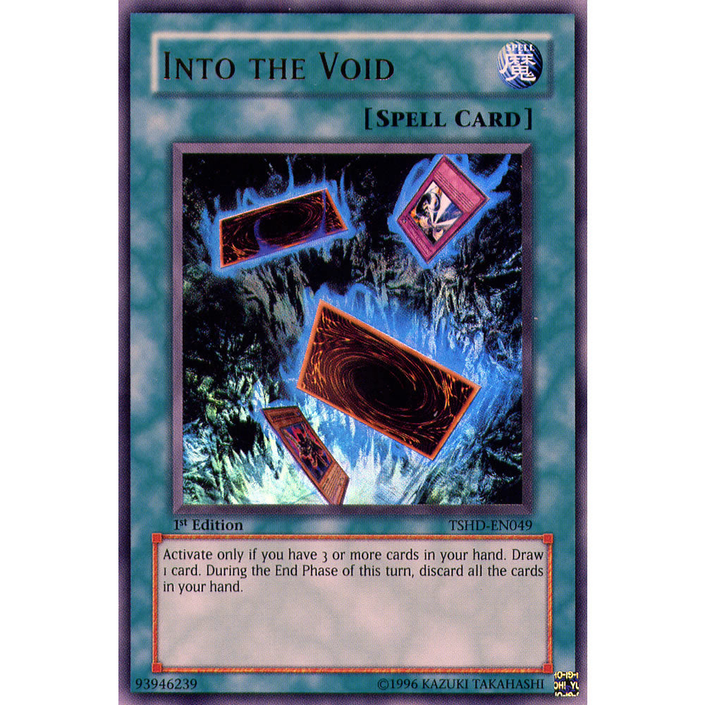Into the Void TSHD-EN049 Yu-Gi-Oh! Card from the The Shining Darkness Set