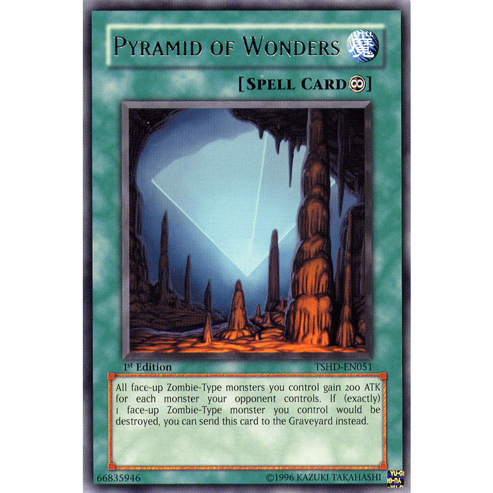 Pyramid Of Wonders TSHD-EN051 Yu-Gi-Oh! Card from the The Shining Darkness Set